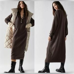 Free People Hailee Sweater Midi Dress